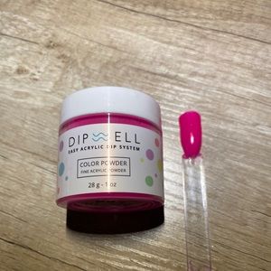 DipWell SNS Nail Dip - Neon 15 - bright pink
